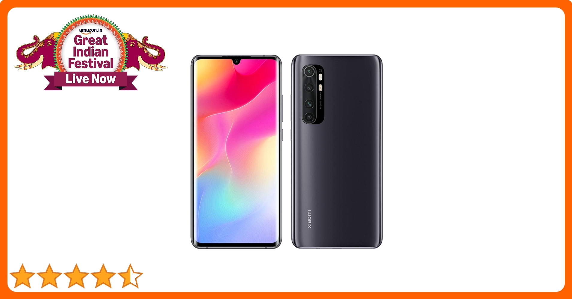 Xiaomi Mi Note 10 Lite 128GB 8GB RAM 6.47